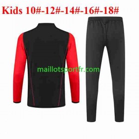 AS Roma Enfant Ensemble Sweat d'entrainement Noir 2023/24